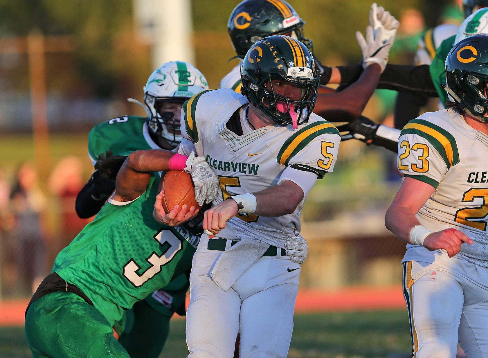 Mainland vs Clearview Football